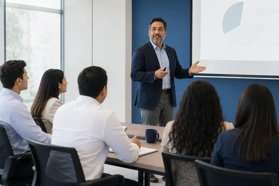 Capacitación profesional para nuevos asesores